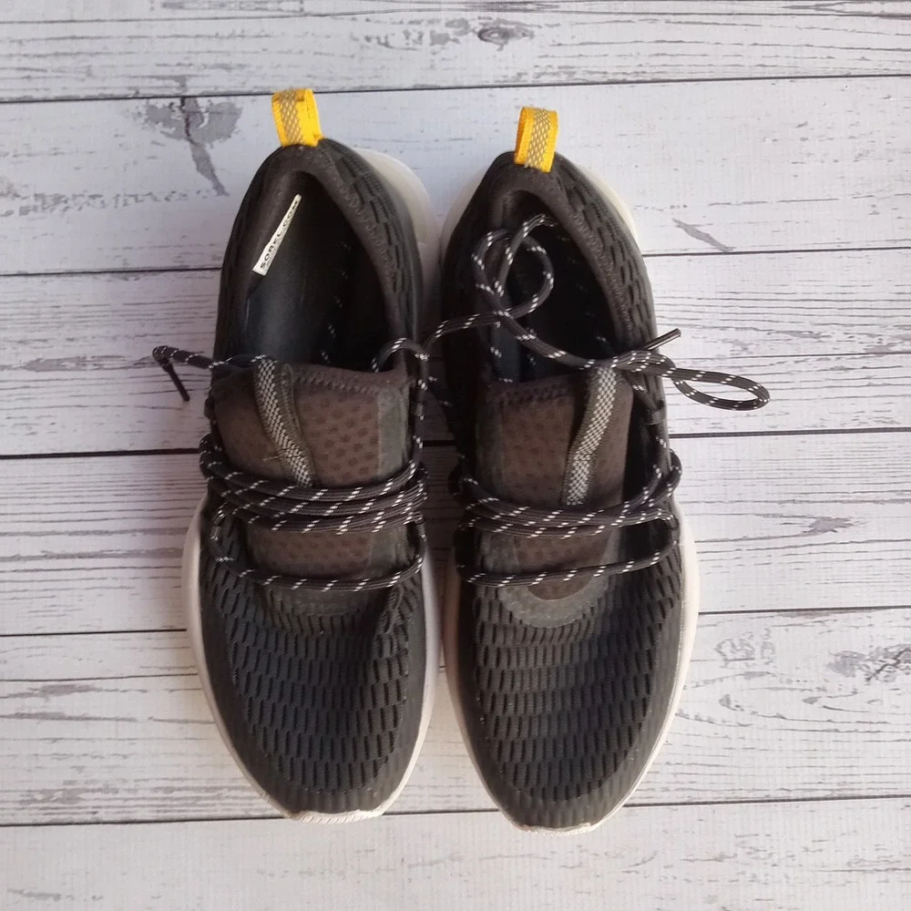 Sorel Kinetic Impact Lace‎ Sneakers Black Athletic Athleisure Gym Running Shoes